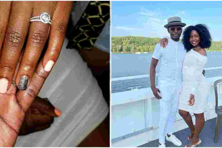 US-Based Kenyan DJ Shinski Proposes to Longtime Girlfriend DJ Mochi