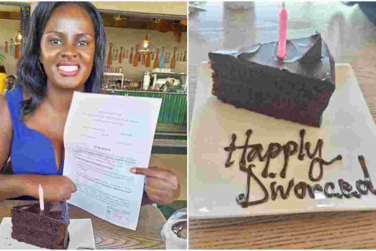 Couple Cuts Cake to Celebrate Their Divorce After Years of Separation
