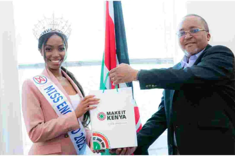 Kenyan-British Model Rehema Muthamia Seeks Kenya's Backing Ahead of Miss World Finals 