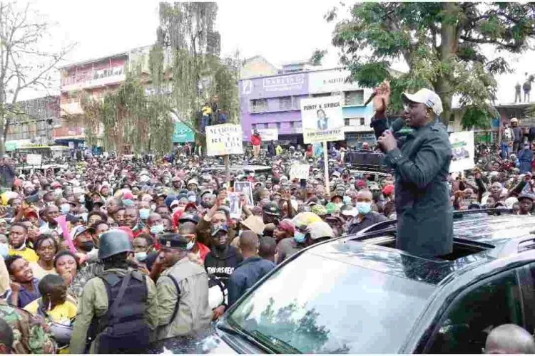 Deputy President William Ruto Declares Himself Mt Kenya Region’s Kingpin 