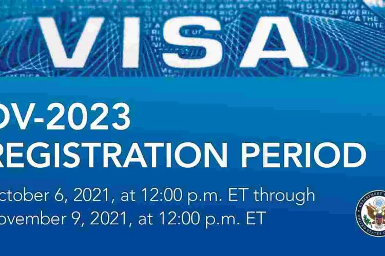 US Green Card Lottery (DV-2023) Registration Open, Closes Tuesday, November 9, 2021
