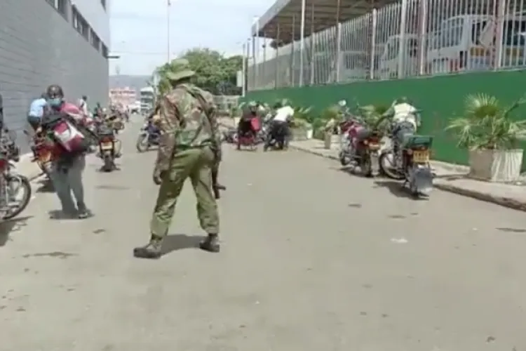 Gunfire in Kisumu CBD as Police Foil Attempted Robbery at Equity Bank 