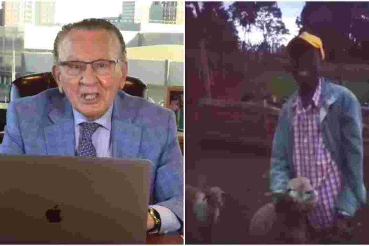 Kenyan Man over the Moon as Renowned US Judge Accepts His Gift of Three Goats 