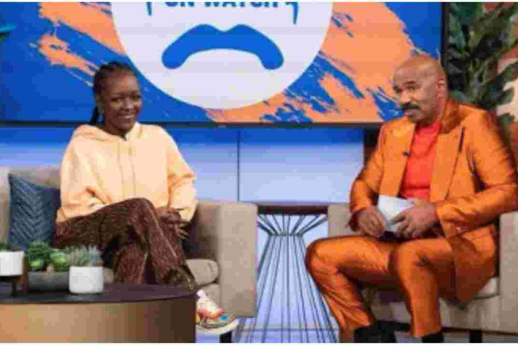 American Comedian Steve Harvey 'Adopts' Kenyan Internet Sensation Elsa Majimbo