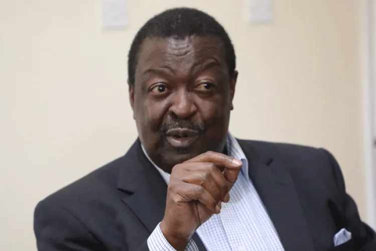 Mudavadi Promises to Make a Major Political Declaration That Will Shake Kenya Like a Tsunami  