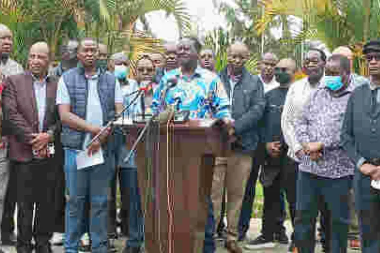 Over 30 Governors Throw Their Weight Behind Raila’s 2022 Presidential Bid 