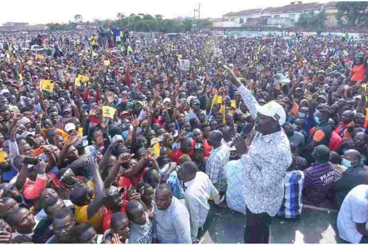 UDA Demands a Probe into Chaos Witnessed at Ruto’s Jacaranda Grounds Rally 
