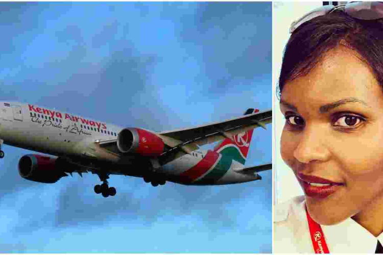 KQ Pilot Ruth Karauri Praised After Skillfully Landing at London's Heathrow Airport Amid Storm Eunice 