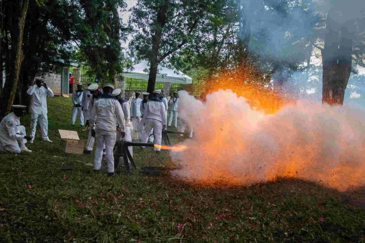 Kibaki Gets a 19-Gun Salute as He is Finally Laid to Rest in Othaya