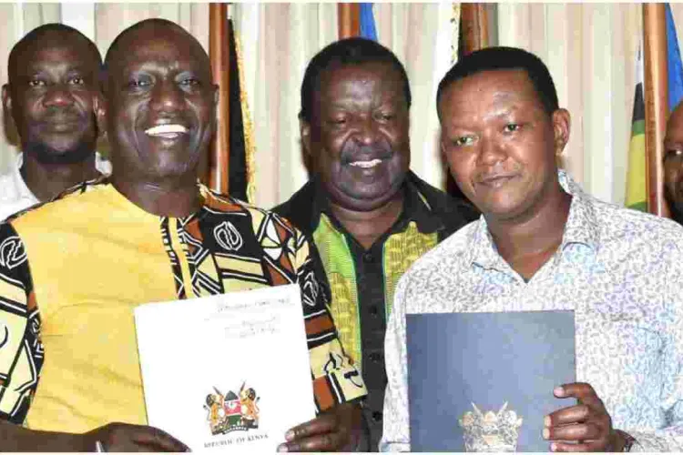 Watajua Hawajui, Ruto Says as He Welcomes Governor Alfred Mutua to Kenya Kwanza 