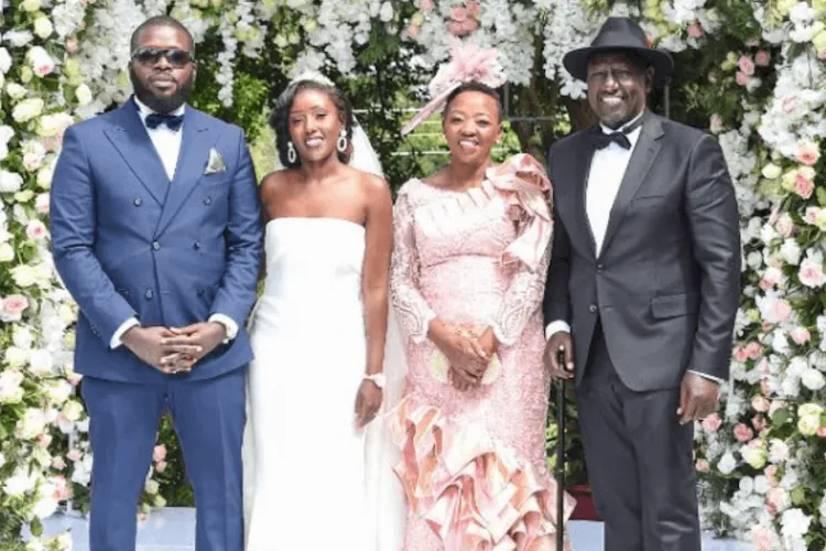 Ruto’s Daughter June and Her Nigerian Husband Celebrate First Marriage Anniversary 