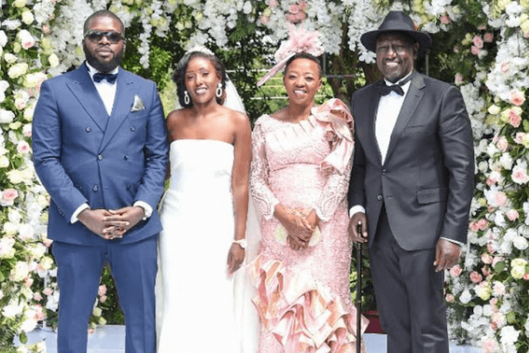 Ruto’s Daughter June and Her Nigerian Husband Celebrate First Marriage Anniversary 