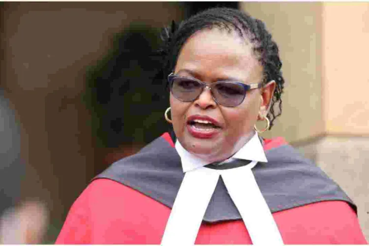 Chief Justice Koome Denies Calling for President Uhuru's Impeachment