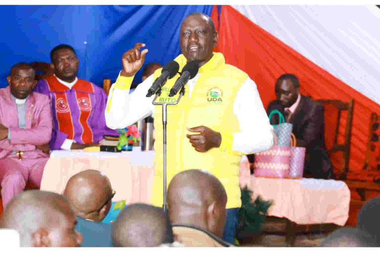 Ruto Promises to Put Up a Chapel at State House If Elected President