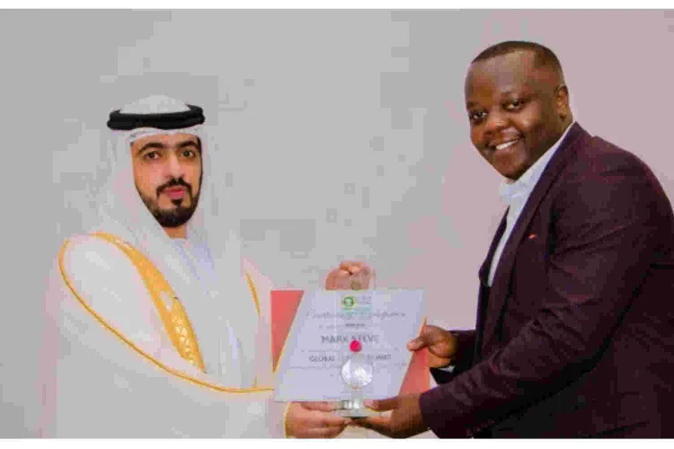 Kenyan Entrepreneur Steve Mark Named Most Influential Youth Leader in Dubai