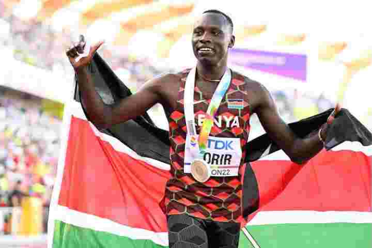 Emmanuel Korir Delivers Second Gold Medal for Kenya in Oregon 