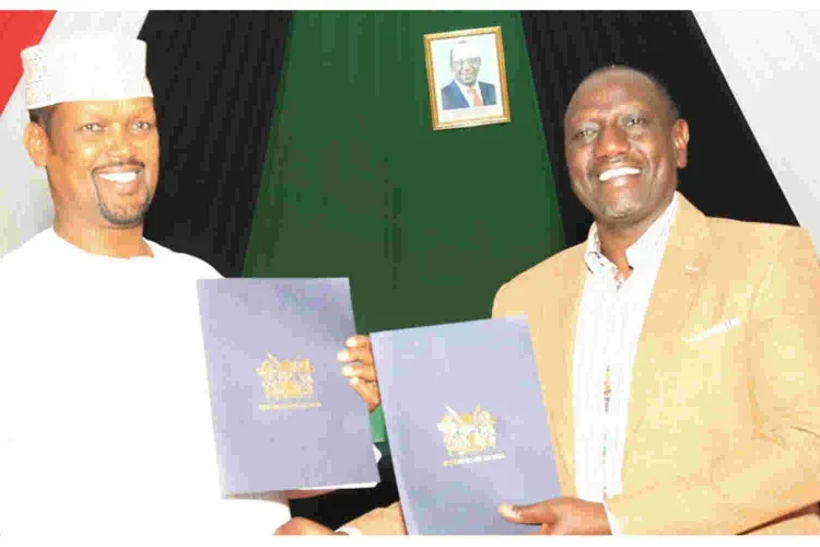 UDM Party Signs a Post-Election Coalition Pact with Ruto's Kenya Kwanza