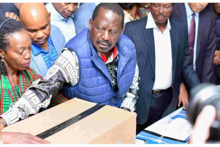 Supreme Court Admits Raila’s Petition Seeking Nullification of Ruto's Victory