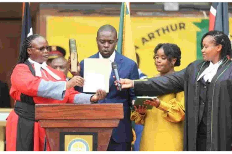 We Will Make Nairobi Work, Sakaja Pledges as He is Sworn in as Nairobi Governor 