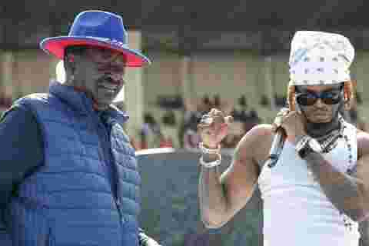 Singer Diamond Pockets Sh11 Million for a 10-minute Performance at Raila’s Final Rally 