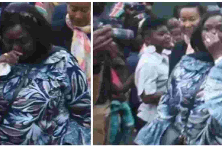 Emotional CS Omamo Breaks Down During President Uhuru’s Farewell