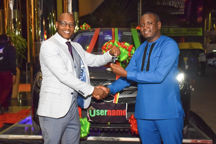 Username Investments Awards Employee of the Year with a Brand New Mercedes Benz