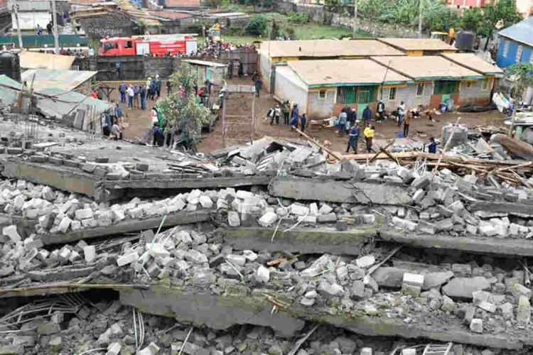 Two People Killed After a Six-Storey Unfinished Building Collapses in Ruaka