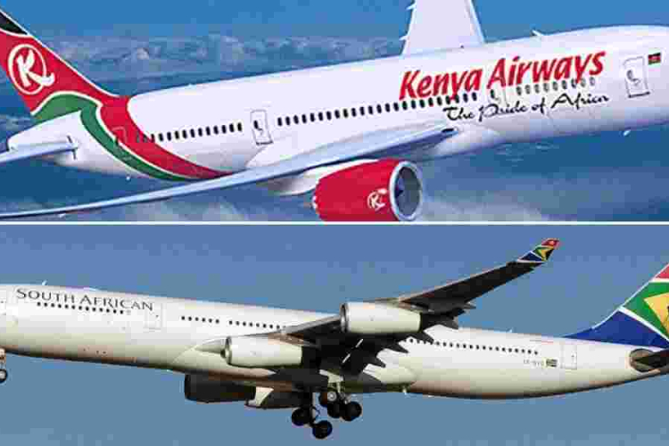 President Ruto Says Kenya Airways and South Africa Airways Committed to Form a Pan-African Airline 