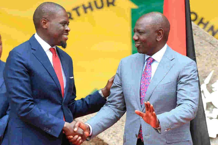 Nairobi Governor Sakaja Urges President Ruto to Hold a Dialogue with Raila