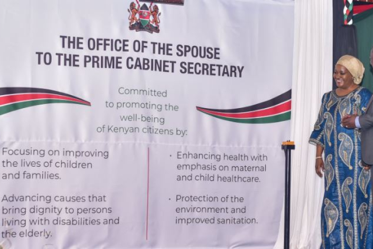 My Wife's Office Will Not Be Funded by Taxpayers, Musalia Mudavadi Says