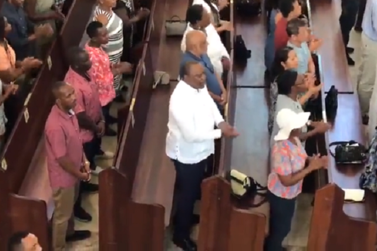 Retired President Uhuru Kenyatta Celebrates Easter Sunday in Mombasa