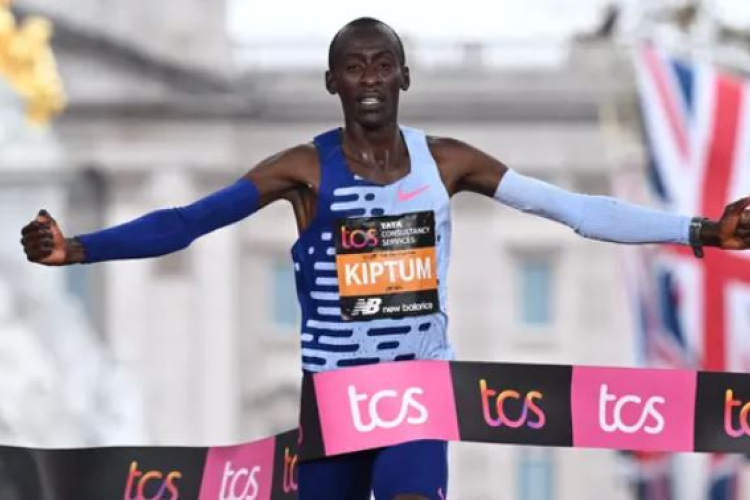 Kenya’s Kelvin Kiptum Breaks Men’s Record at London Marathon