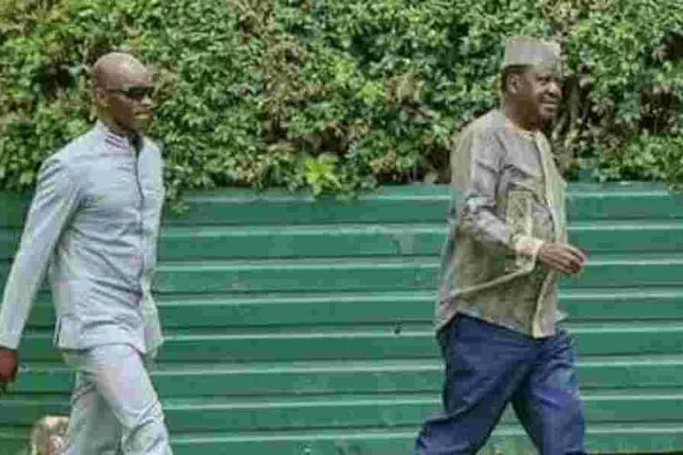 Raila's Bodyguard Abducted by Plaincloth Cops, Says Etale