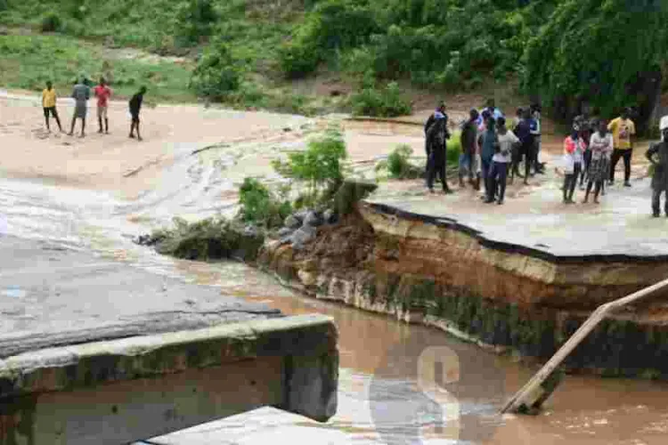 Mbogolo Bridge Collapse Causes Section of Mombasa-Malindi Highway to Submerge