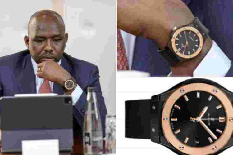 Cabinet Secretary Kipchumba Murkomen Expounds on Passion for Expensive Watches 