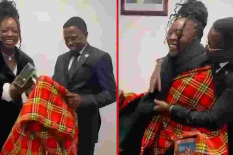 Cabinet Secretary Ababu Namwamba Woos Content Creator Elsa Majimbo to Showcase Kenya's Charm Abroad 