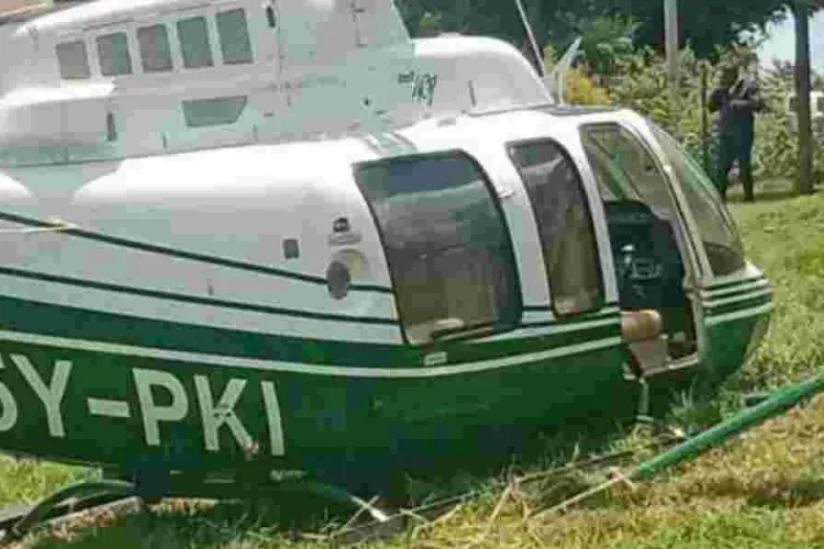 Close Call for Kenyan Officials in Baringo Chopper Crash 