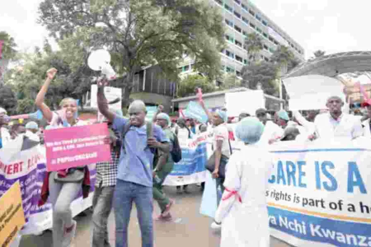Nationwide Doctors' Strike Cripples Healthcare Services in Kenya