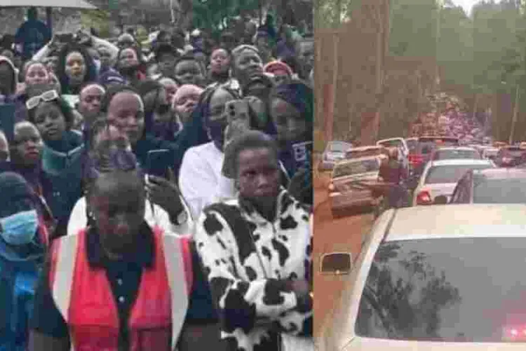 Heavy Traffic as Hundreds Gather to Bid Farewell to Brian Chira