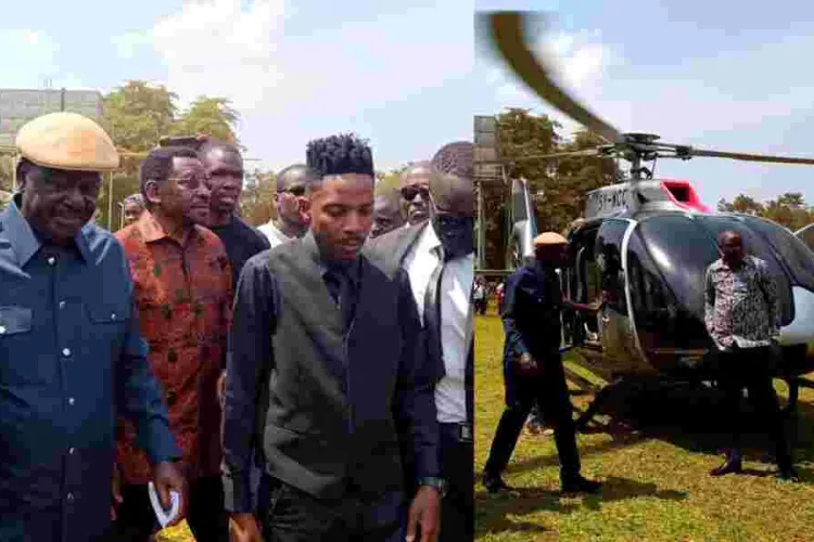 Odinga Breaks Silence at Fred Omondi's Funeral, Condemns Police Brutality
