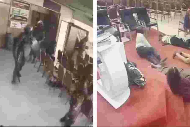 CCTV Footage Reveals Police Raid on Nakuru Church