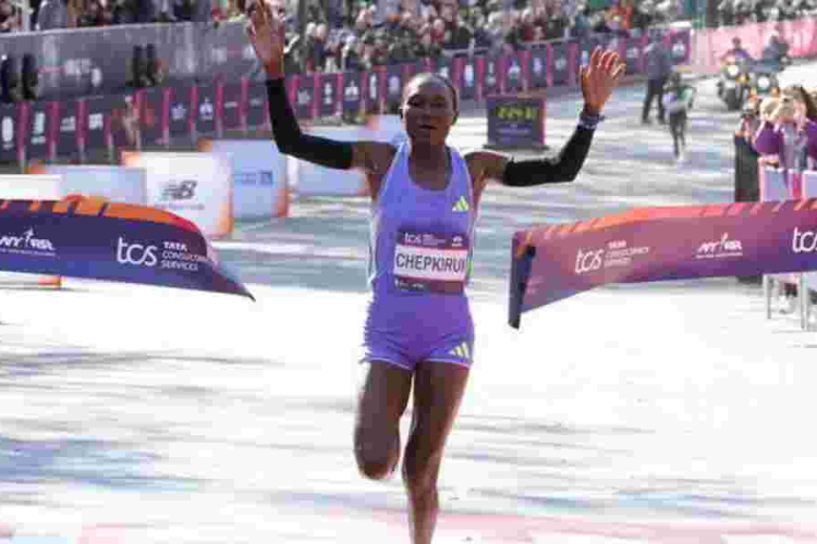Kenyan Trio Dominates NYC Marathon as Chepkirui Claims Victory
