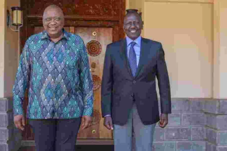 President Ruto Visits Uhuru Kenyatta in Gatundu, Discusses IEBC Challenges