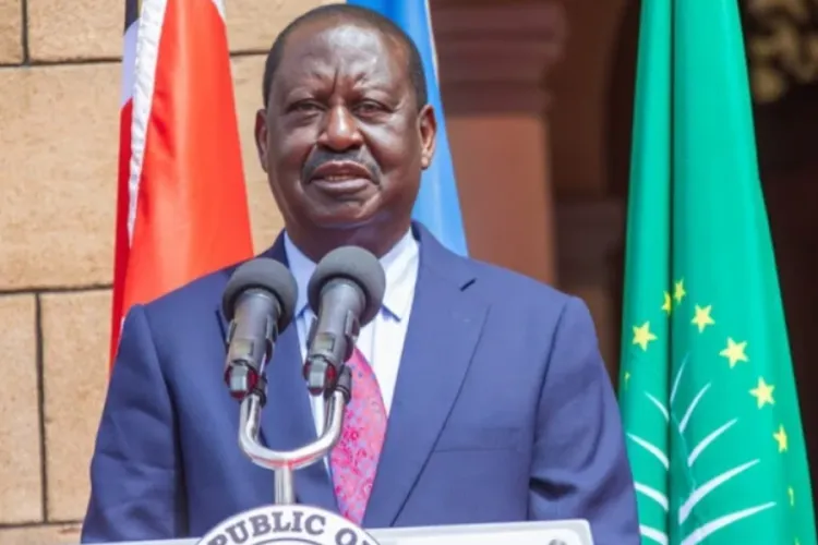 Odinga Dismisses Claims of Sh13B Spending on AUC Campaign