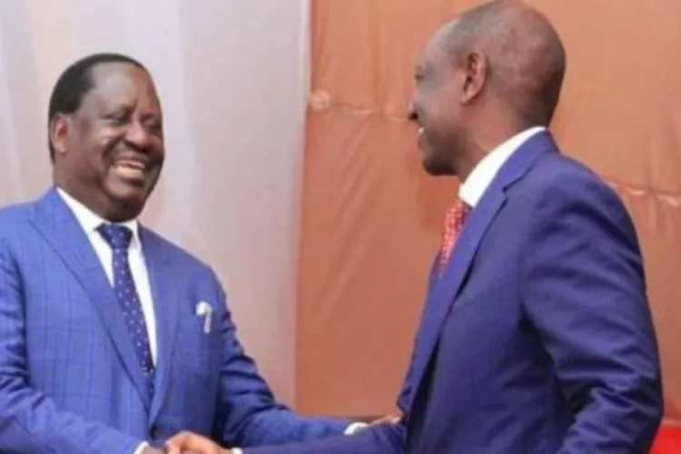 Odinga-Ruto Talks in Mombasa Signal Potential Government Coalition