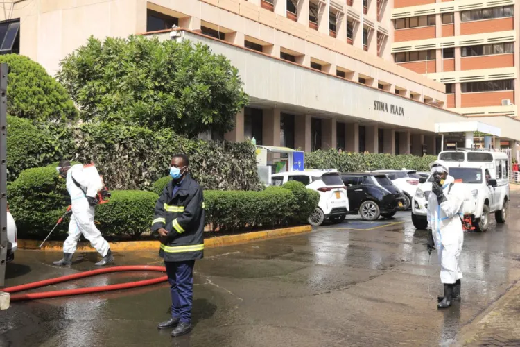 Nairobi Green Army Conducts Cleanup Operation at Stima Plaza Following Illegal Dumping