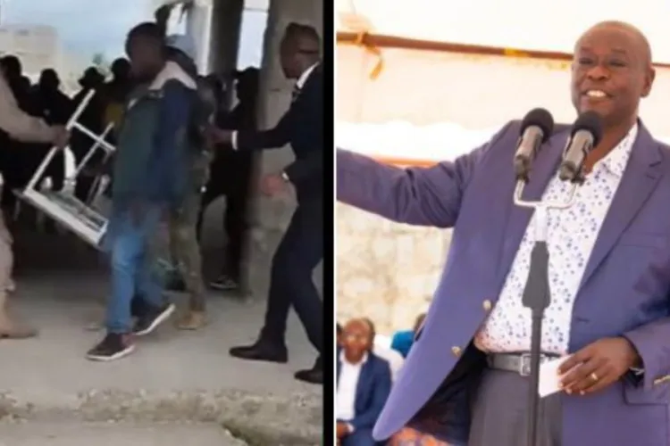 Gachagua's Bodyguards Fire in Air as Goons Storm PCEA Kasarani East Service