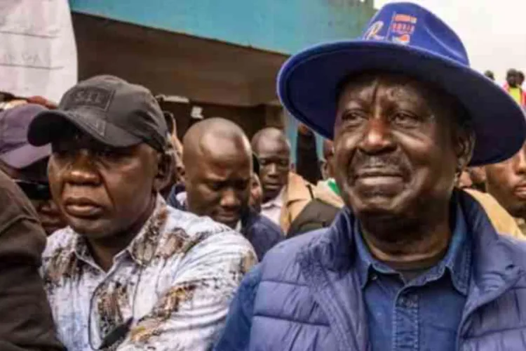 Raila's Bodyguard George Oduor is Dead