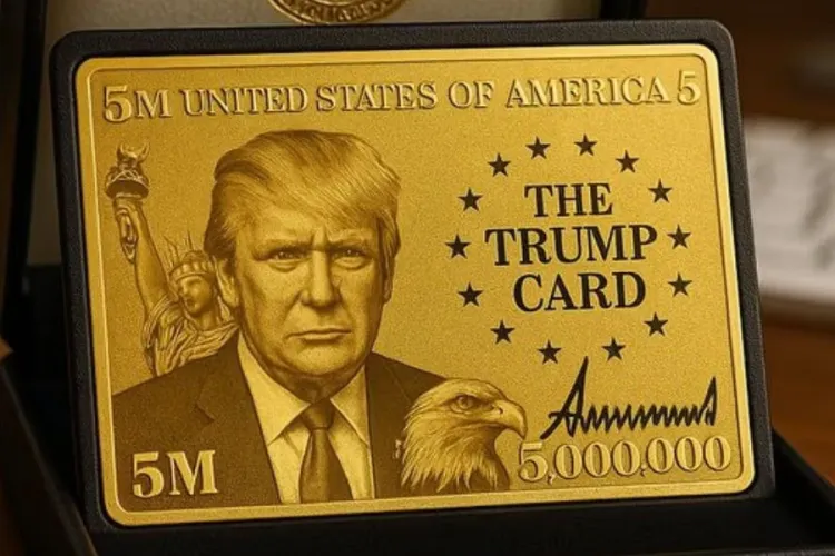 Trump Introduces Gold Visa Card for Foreign Investors at $5 Million Entry Fee