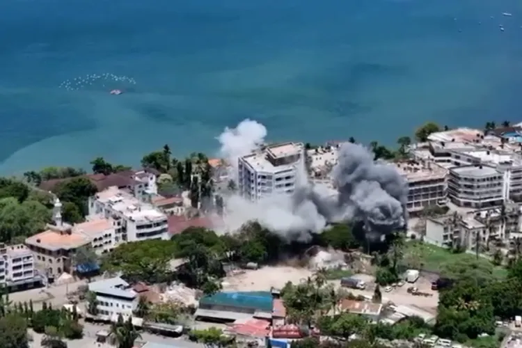 How KDF Prevented Disaster with Controlled Demolition in Mombasa